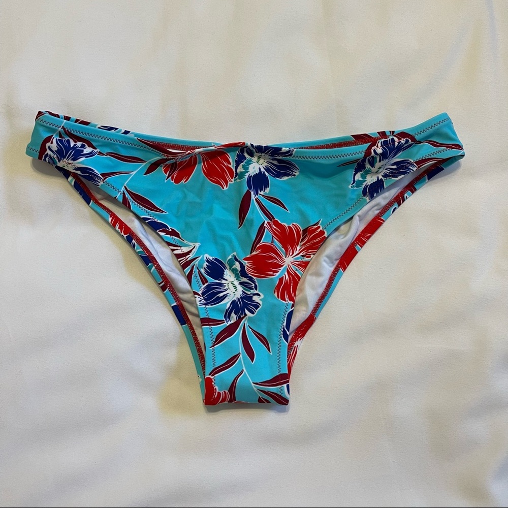 Floral bikini bottoms NWT